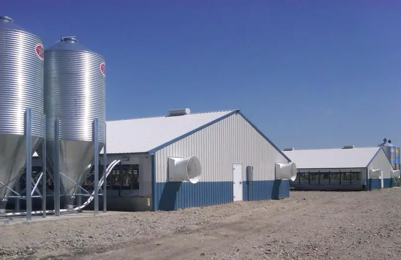 Agricultural Hog barn